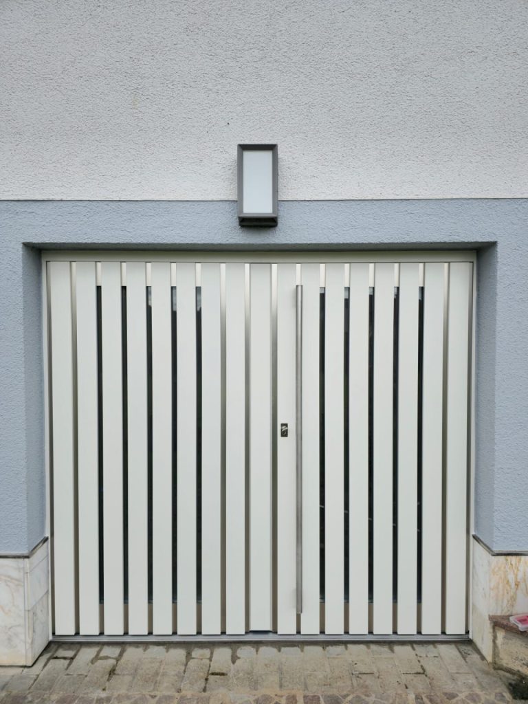 Réalisation porte d’entrée – Fermé-Lux Luxembourg
