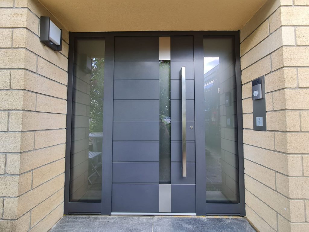 Réalisation porte d’entrée – Fermé-Lux Luxembourg