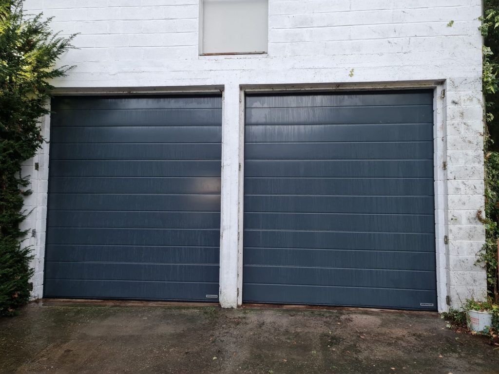 Réalisation porte de garage – Fermé-Lux Luxembourg