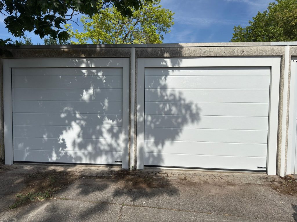 Réalisation porte de garage – Fermé-Lux Luxembourg