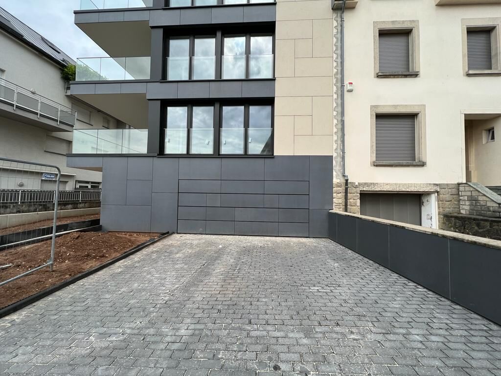 Réalisation porte de garage – Fermé-Lux Luxembourg