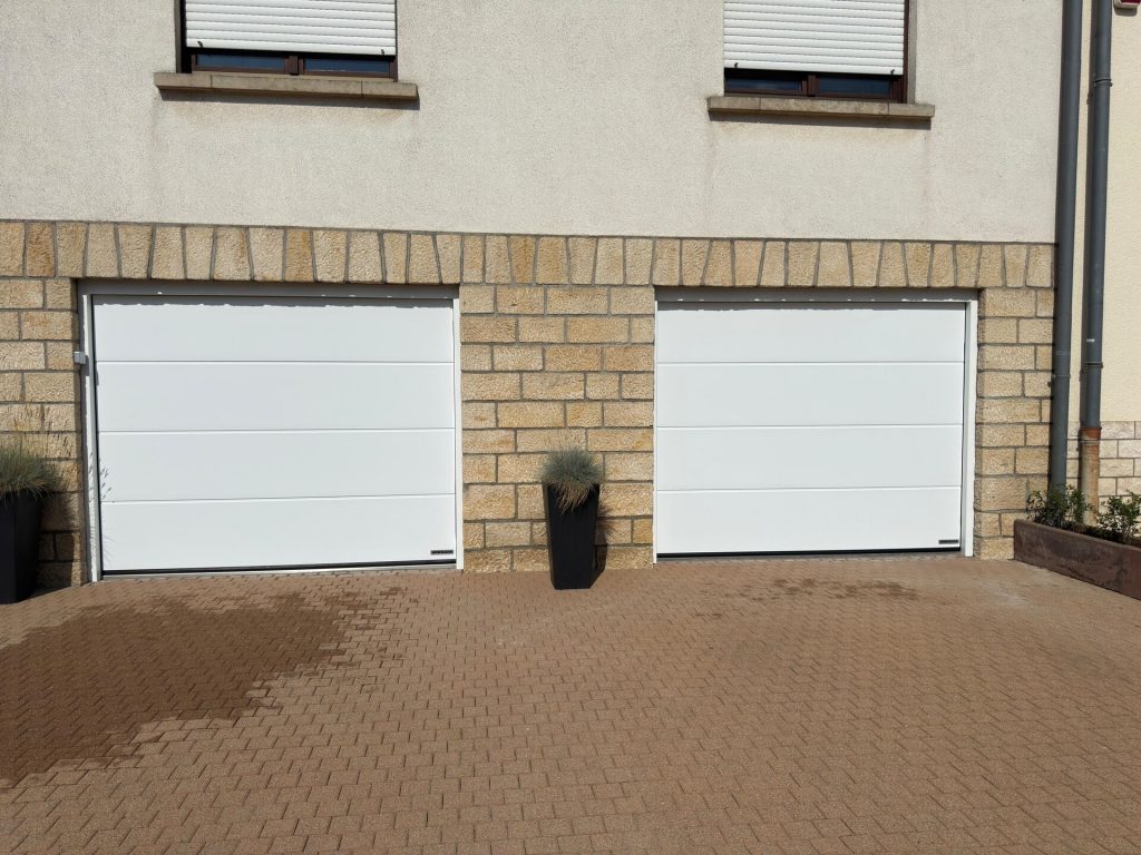 Réalisation porte de garage – Fermé-Lux Luxembourg