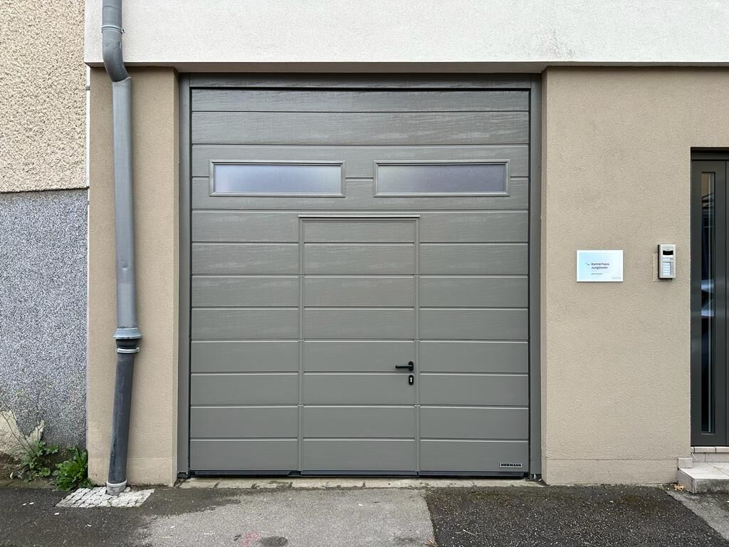 Réalisation porte de garage – Fermé-Lux Luxembourg