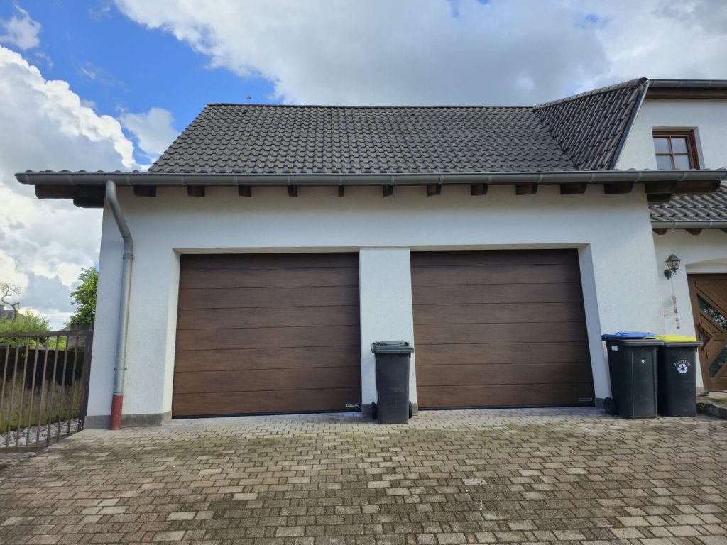 Réalisation porte de garage – Fermé-Lux Luxembourg