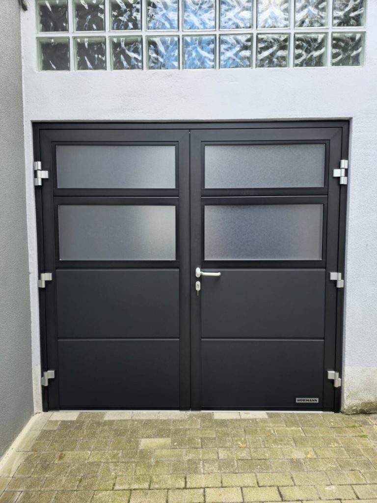 Réalisation porte de garage – Fermé-Lux Luxembourg