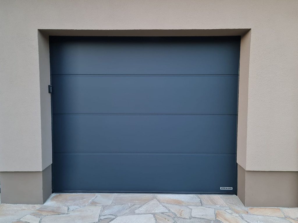 Réalisation porte de garage – Fermé-Lux Luxembourg
