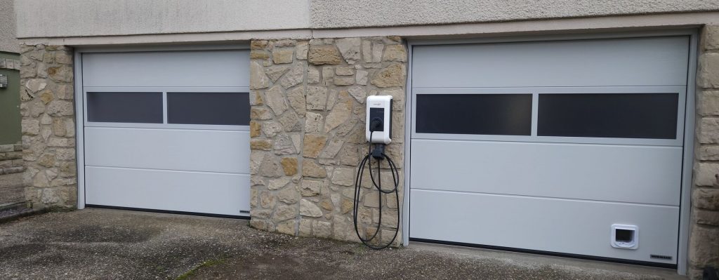 Réalisation porte de garage – Fermé-Lux Luxembourg