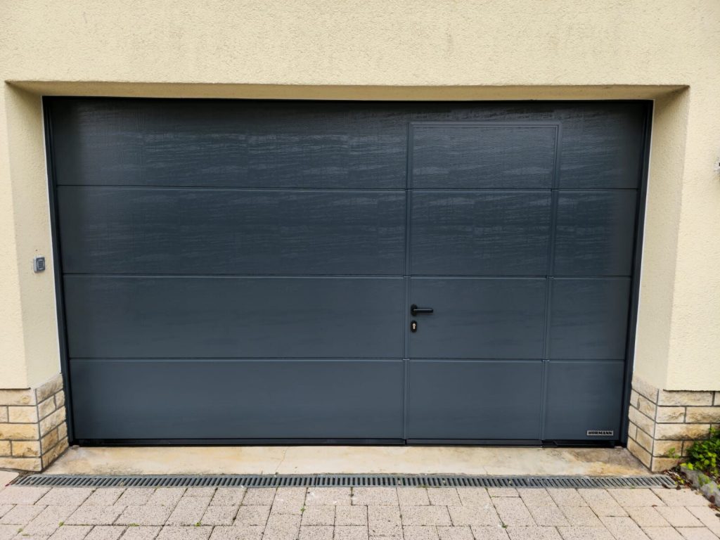 Réalisation porte de garage – Fermé-Lux Luxembourg