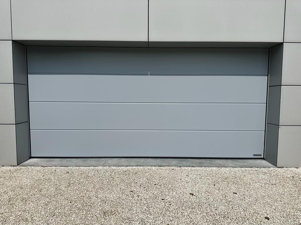 Réalisation porte de garage – Fermé-Lux Luxembourg