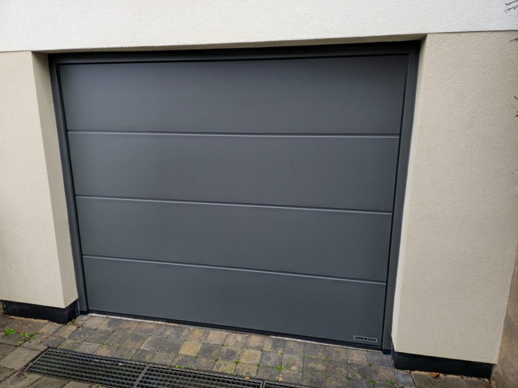 Réalisation porte de garage – Fermé-Lux Luxembourg