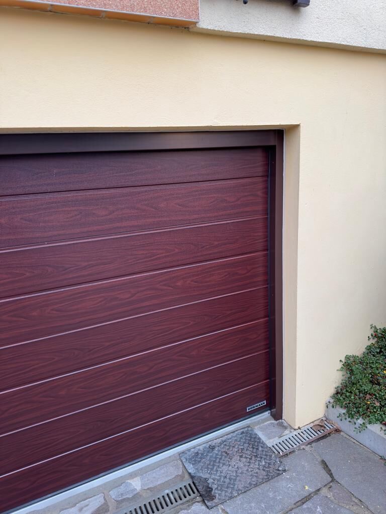 Réalisation porte de garage – Fermé-Lux Luxembourg