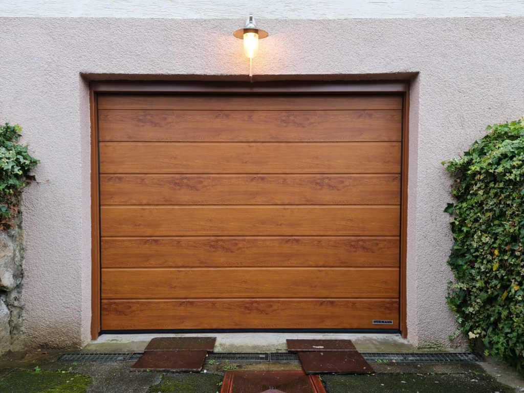 Réalisation porte de garage – Fermé-Lux Luxembourg
