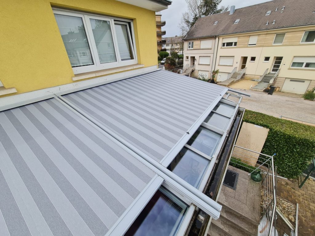 Réalisation protection solaire – Fermé-Lux Luxembourg