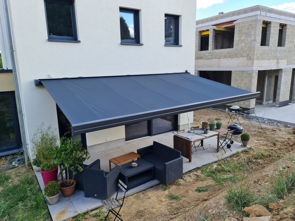 Réalisation protection solaire – Fermé-Lux Luxembourg
