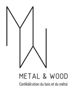 Logo Metal & Wood – Confédération du bois et du métal