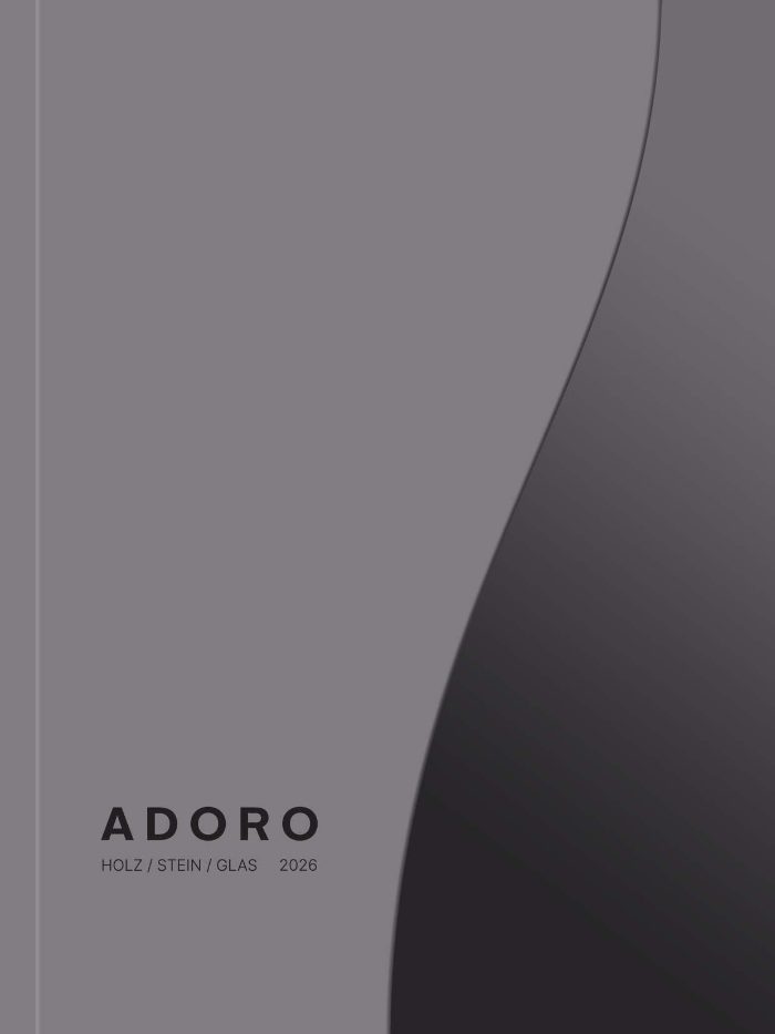 Couverture du catalogue Adoro Holz Stein Glas