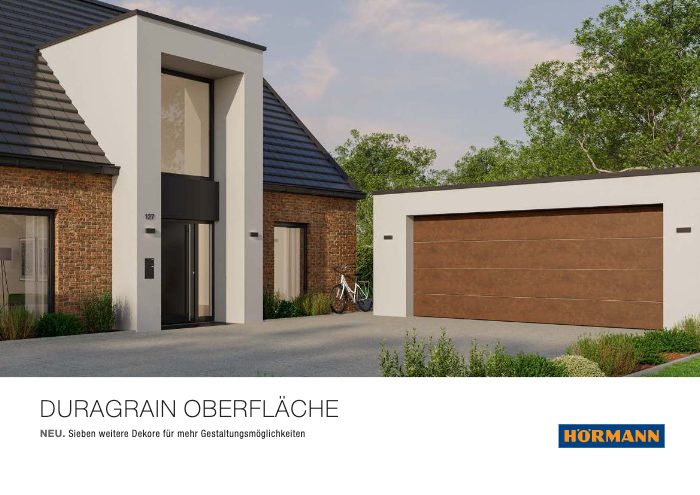 Couverture du catalogue Hörmann Duragrain Oberfläche