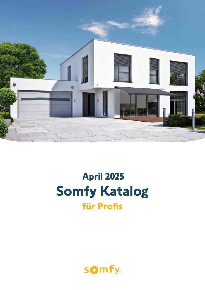 Couverture du catalogue Somfy Hauptkatalog – Teil 1